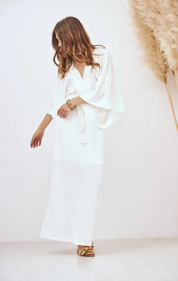 Bright Feel Bulan Knitted Maxi