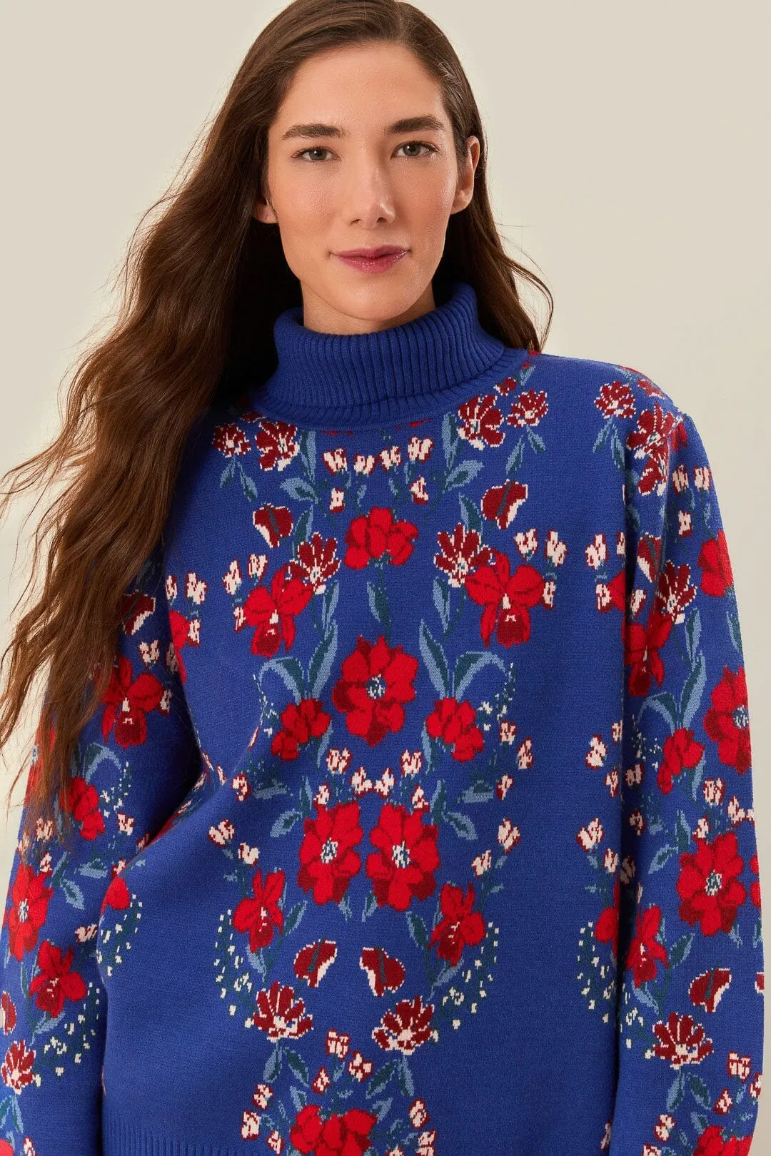 Chill Friendly Wearable Basic Butterflower Knit Sweater