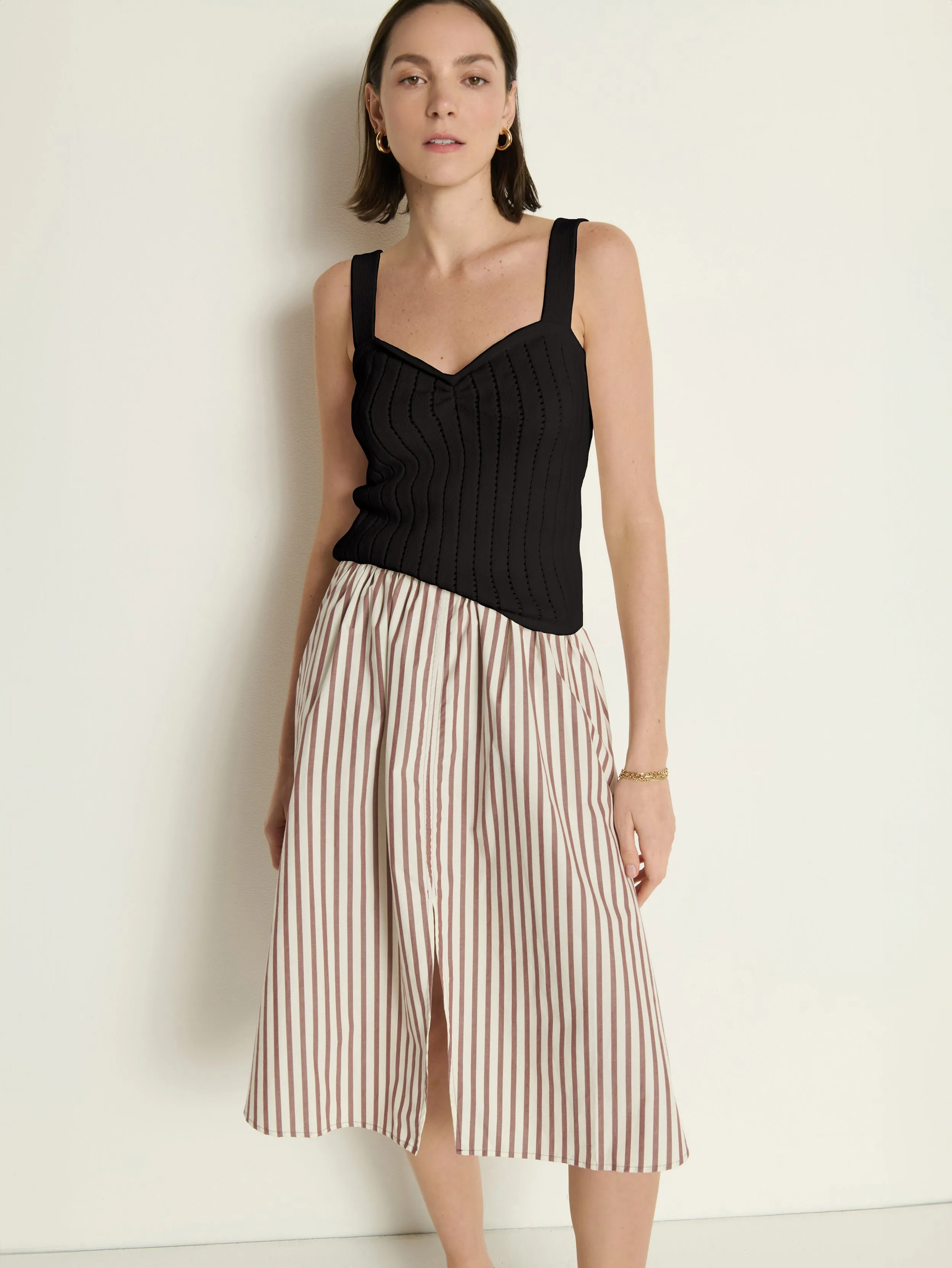 Cali Sweater Tank Soft Knit Sporty essentials