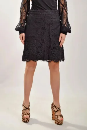 Foldable Packability Sleek Styling Lace Lined A Line Skirt