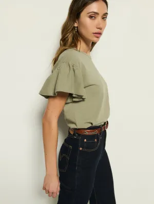 Casual Design Camille Ruffle Tee
