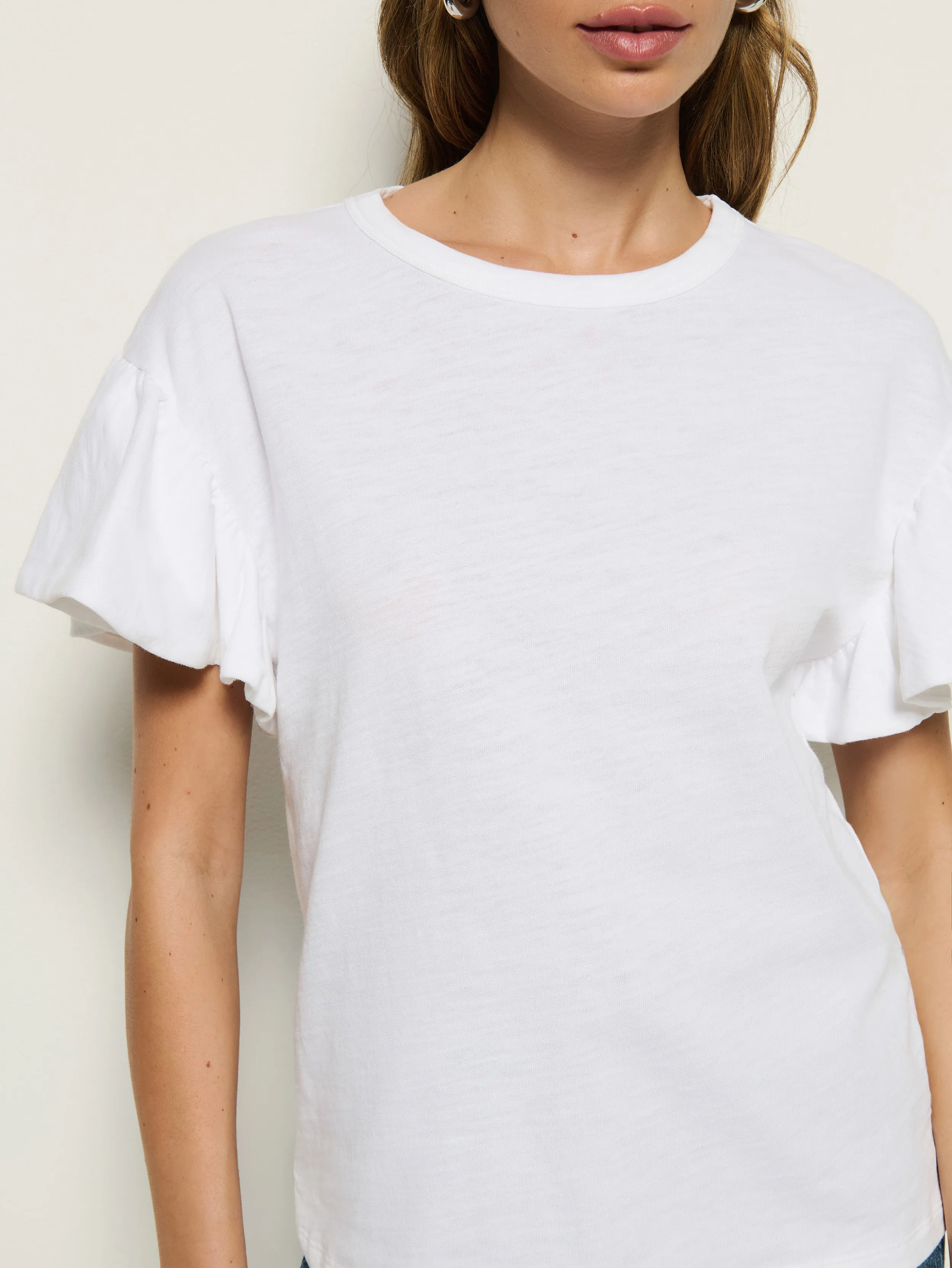 Outdoor Style Trend Camille Ruffle Tee