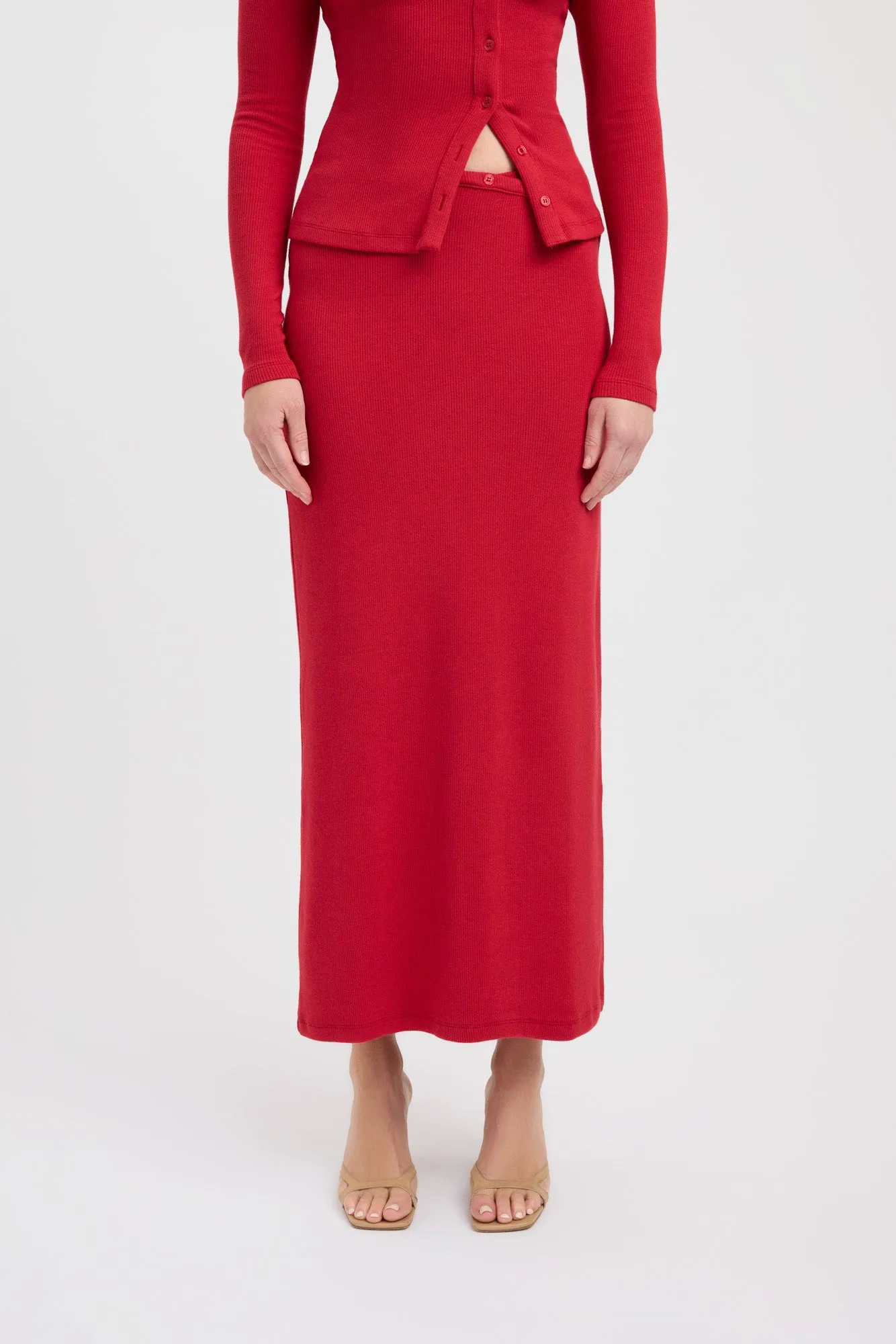 Fresh Texture Carter Maxi Skirt