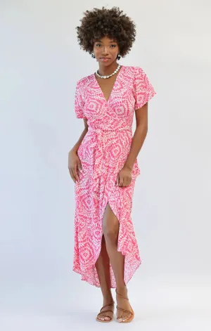 Castaway Wrap Dress Feather Light Calm Aesthetic