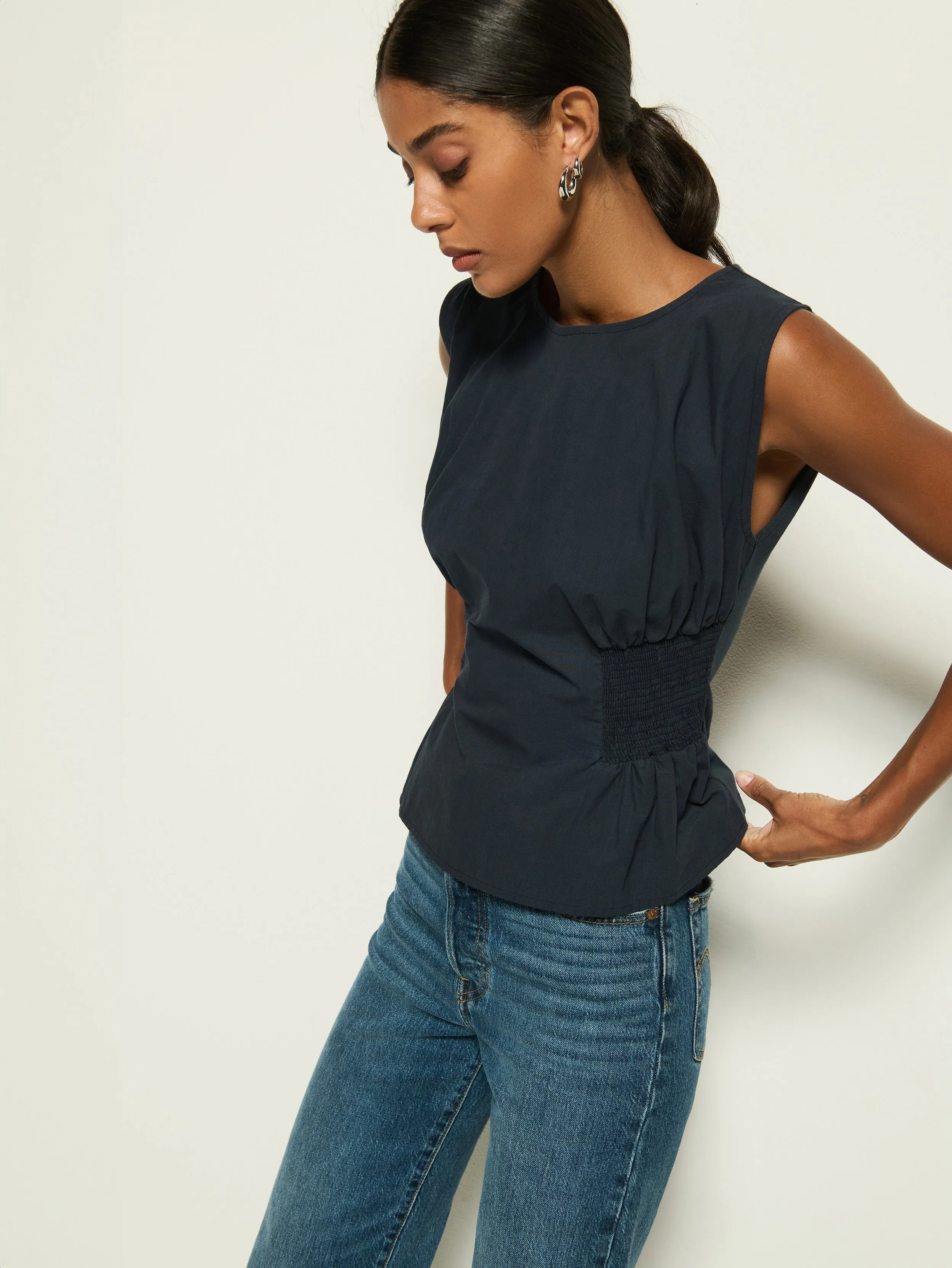 Lela Smocked Top Effortless Fashion