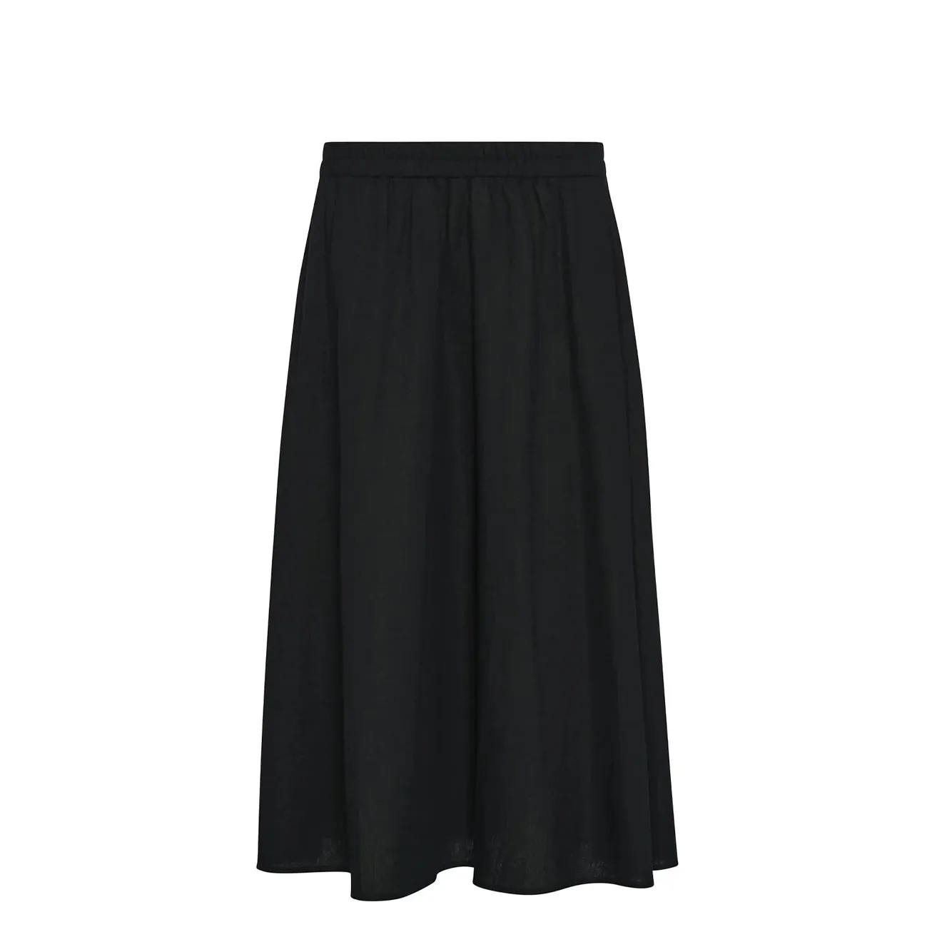 Barbour Womens Elsie Midi Skirt Black investment piece Detachable Detail