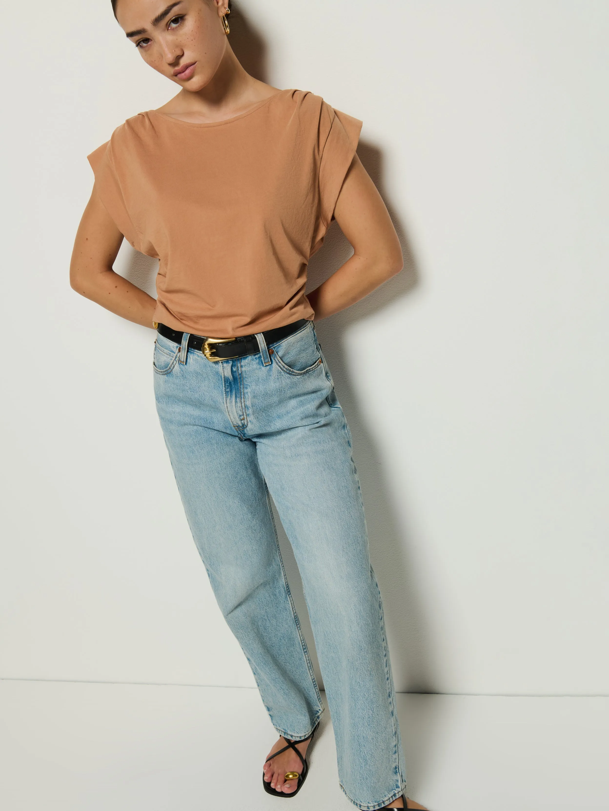 Quick Fit Comfort Cerre Cap Sleeve Tee