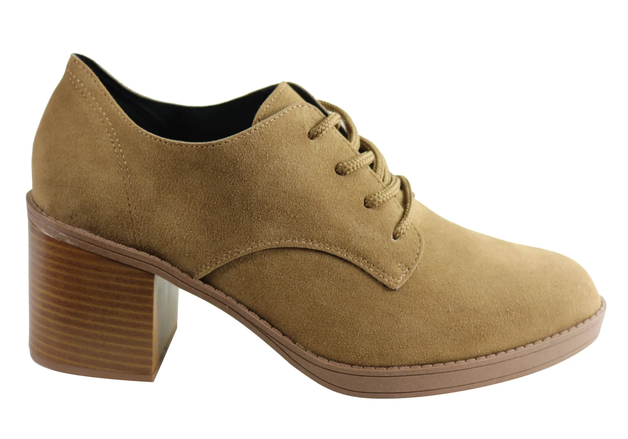 Beira Rio Zaya Womens Comfortable Fashion Heels Made In Brazil Dress Footwear