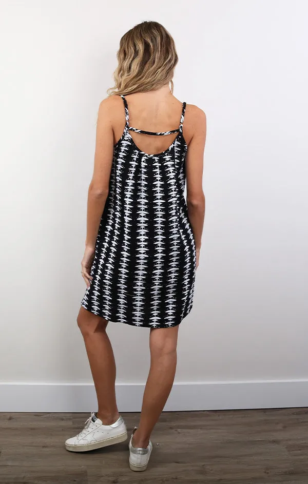 Simple Profile Mood Flex Printed Cami Dress