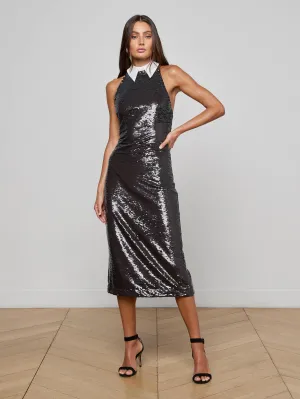 Dreamy Presence Smooth Line Lilith Sequin Dress