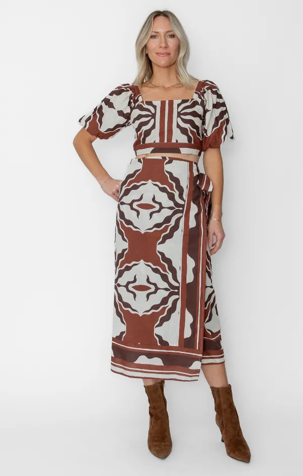 Pull On Style quick dry Christine Wrap Skirt