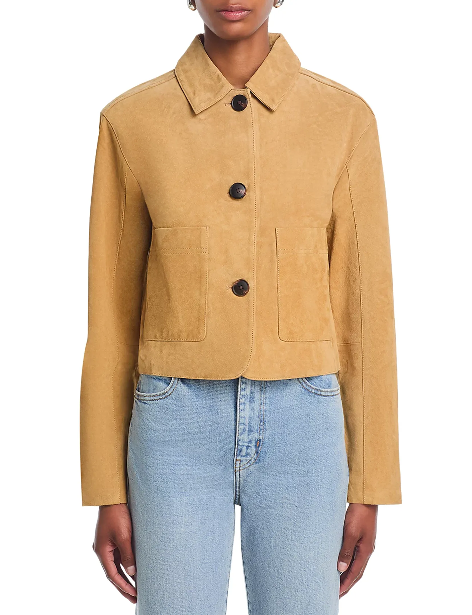 Two Way Zipper Cinnamon Crunch Jacket, Camel