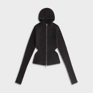 Casual Style Kith Women Mina Backless Sweater Hoodie - Hematite