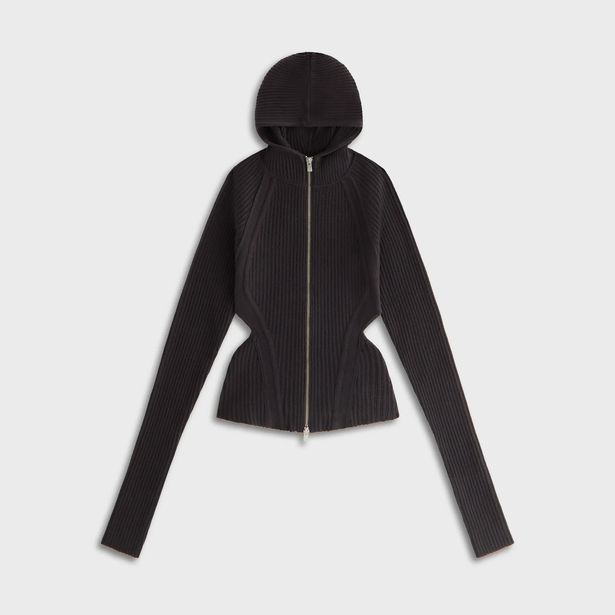 Casual Style Kith Women Mina Backless Sweater Hoodie - Hematite