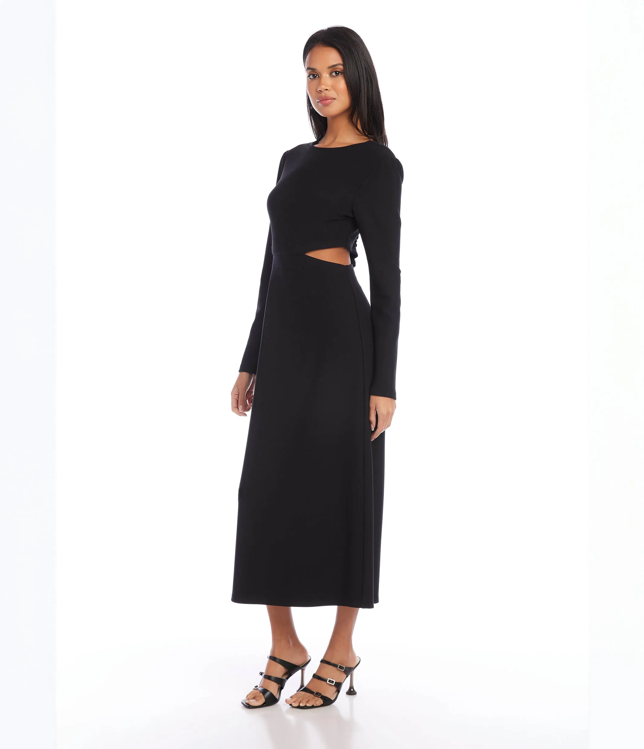 Cutout Midi Dress Vibe Style