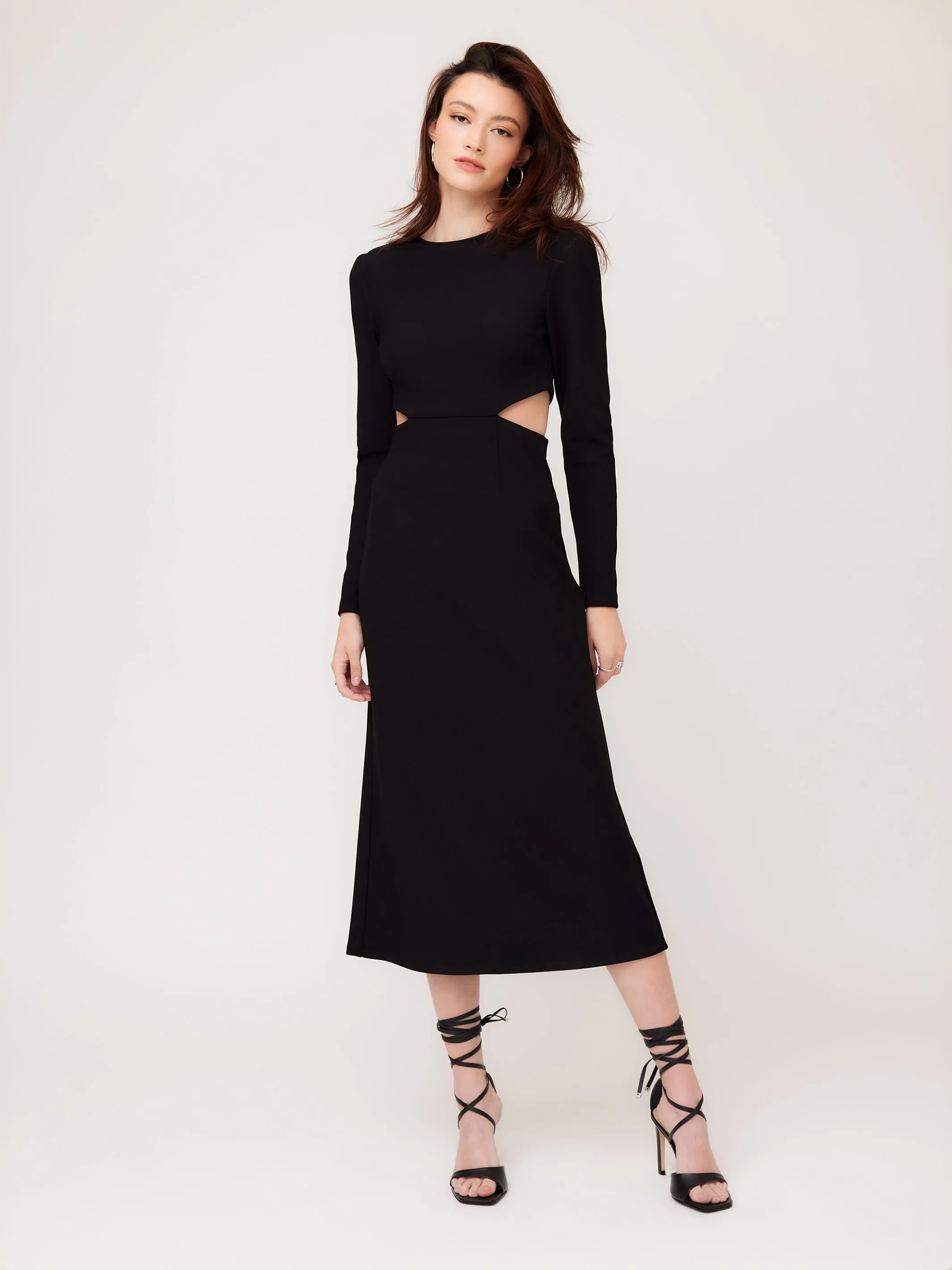 All Moments Cutout Midi Dress