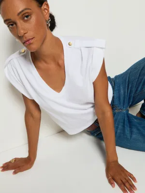 Cooper V-Neck Tank Comfy Casual Wear