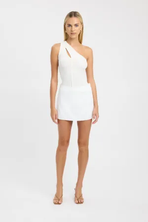 Asymmetrical Cut Tagless label Ariel Skort