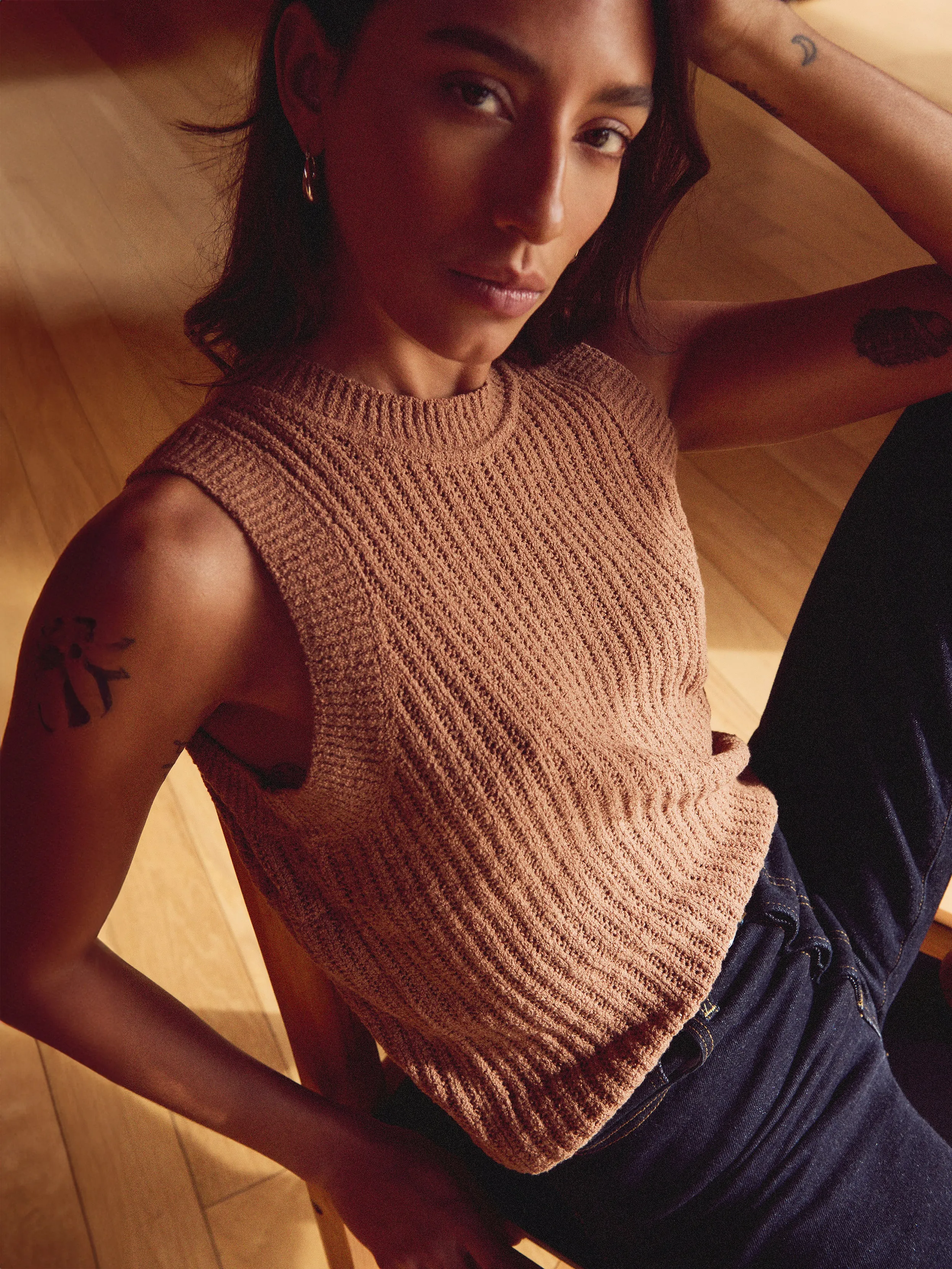 Elliana Knit Tank Fun and Playful