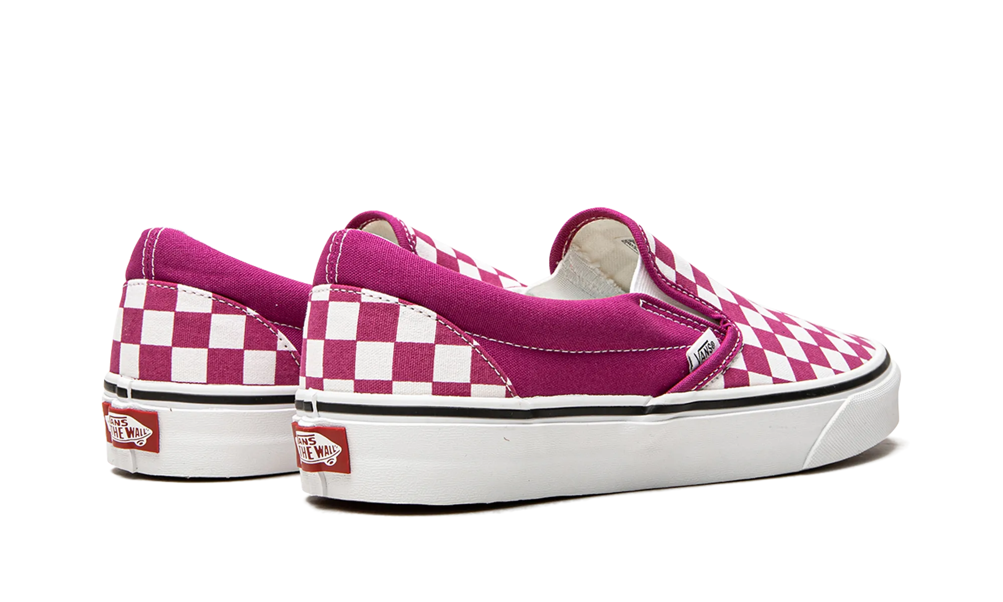 Classic Slip-O "Fuchsia Checkerboard" Non Restrictive Fit Men Mode