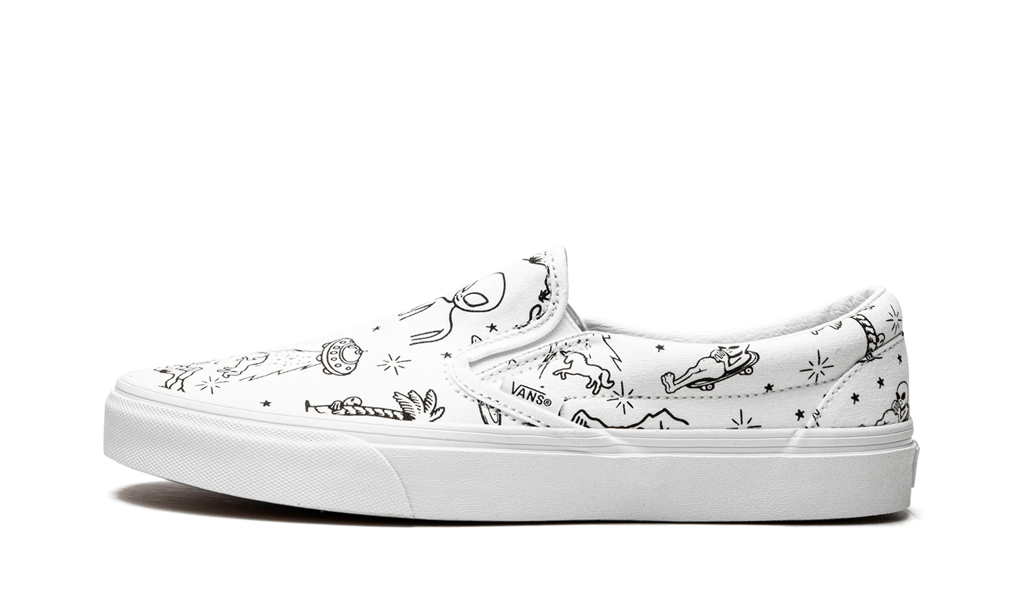 Classic Slip-On "UFO - U-Paint" Sleek Wear