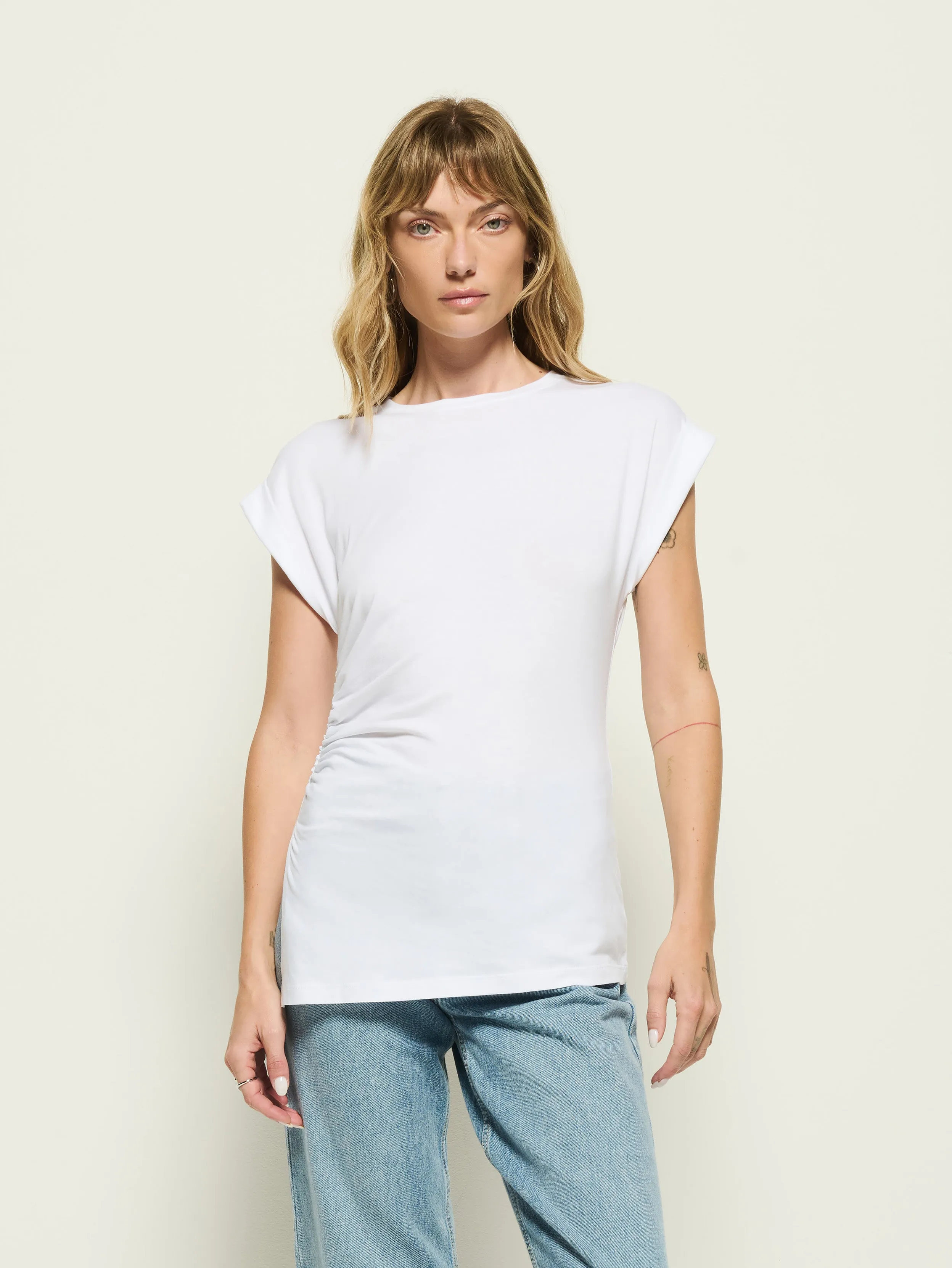 Sport Performance Sporty and Stylish Sadee Crewneck Tee