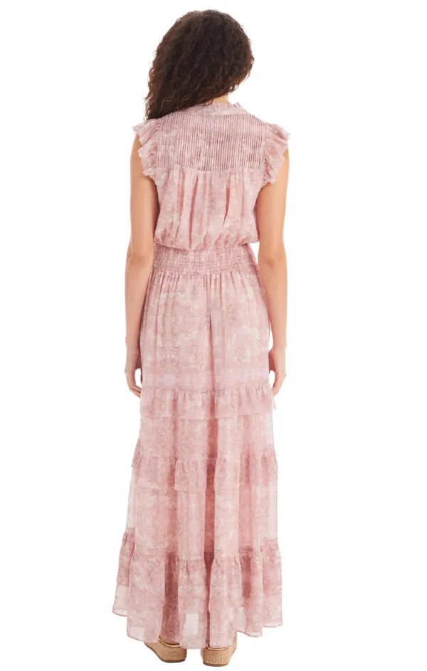 Hazel Maxi Dress Feminine full-length gown Cozy Drape