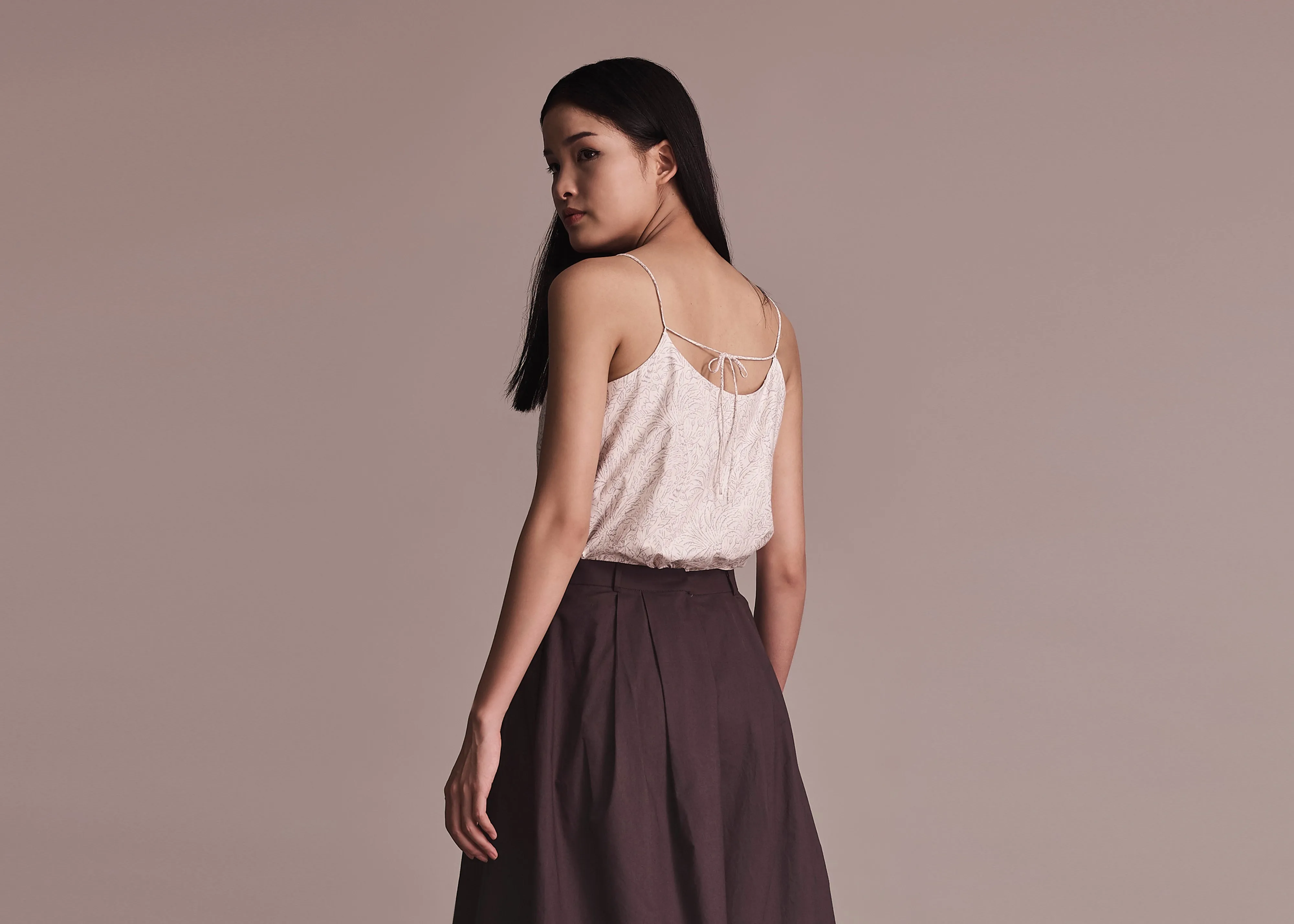 Casual dress Stream Fit CLEMATIS - AFTER THE RAIN LIGHT