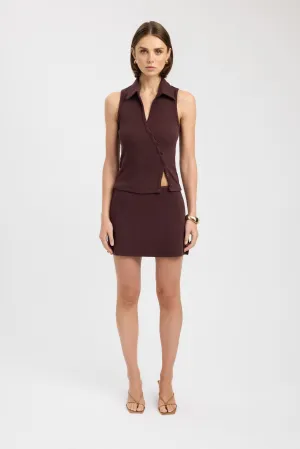 Geometric Print Classic Choice Cody Mini Skirt