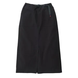 Smart Casual Gramicci Womens Long Baker Skirt Black