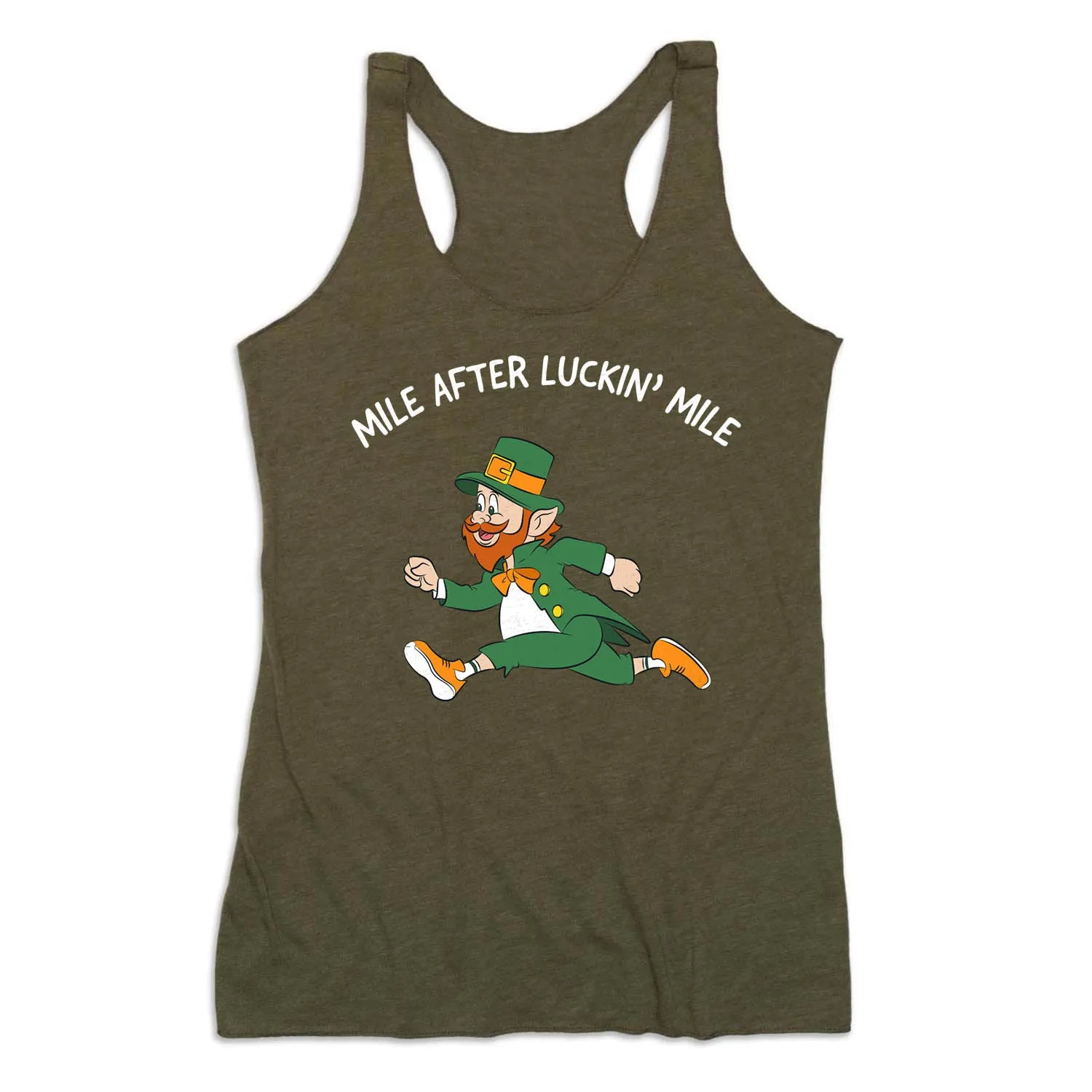 Women's Everyday Tank Top - Mile After Luckin Mile military use All Day Wear