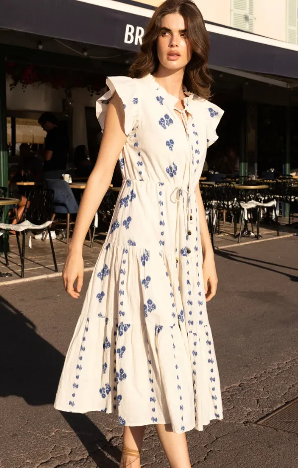 Cinched Flirty Midi Lightweight Piece