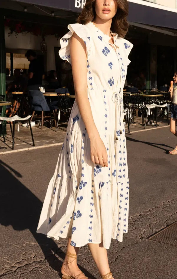 Cinched Flirty Midi Tall Girl