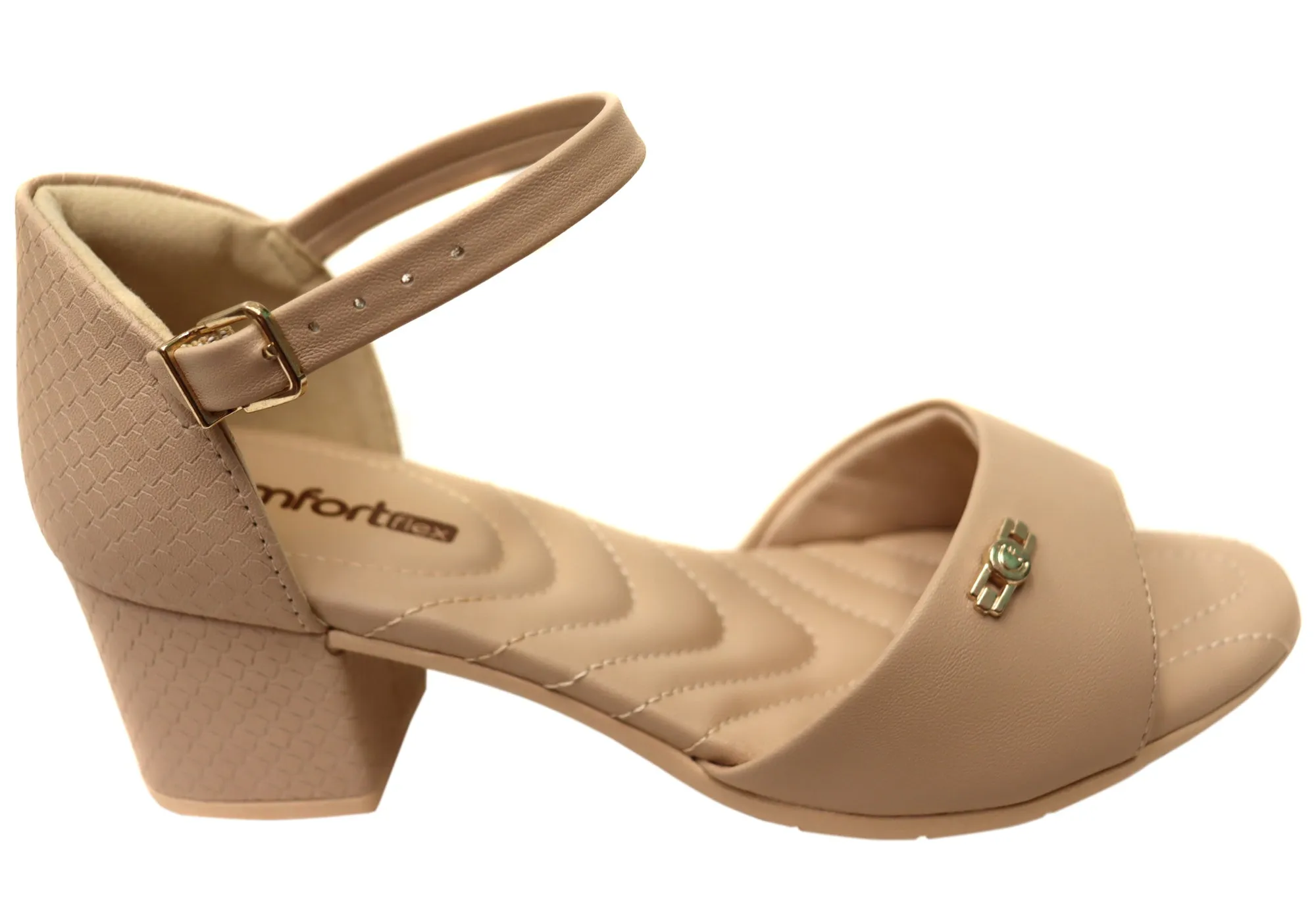 Comfortflex Teki Womens Comfortable Brazilian Heels Dress Sandals Evening Stilettos Beach Wedding Heels