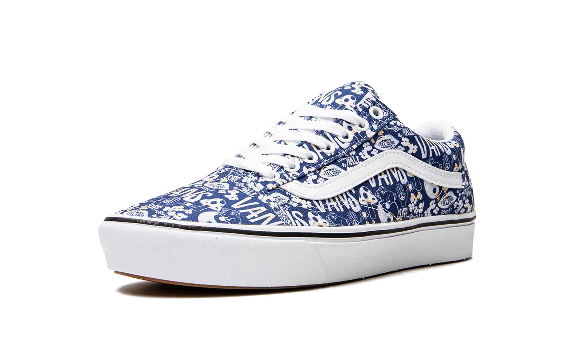 Laidback Mood Comfycush Old Skool "Pastel Tie Dye"