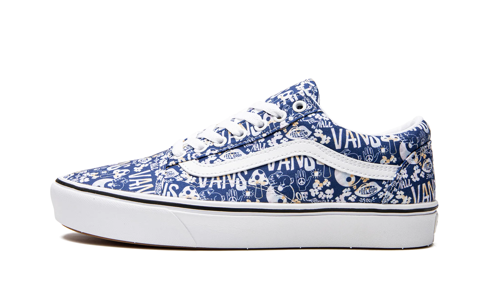 Slow Step Comfycush Old Skool "Pastel Tie Dye"