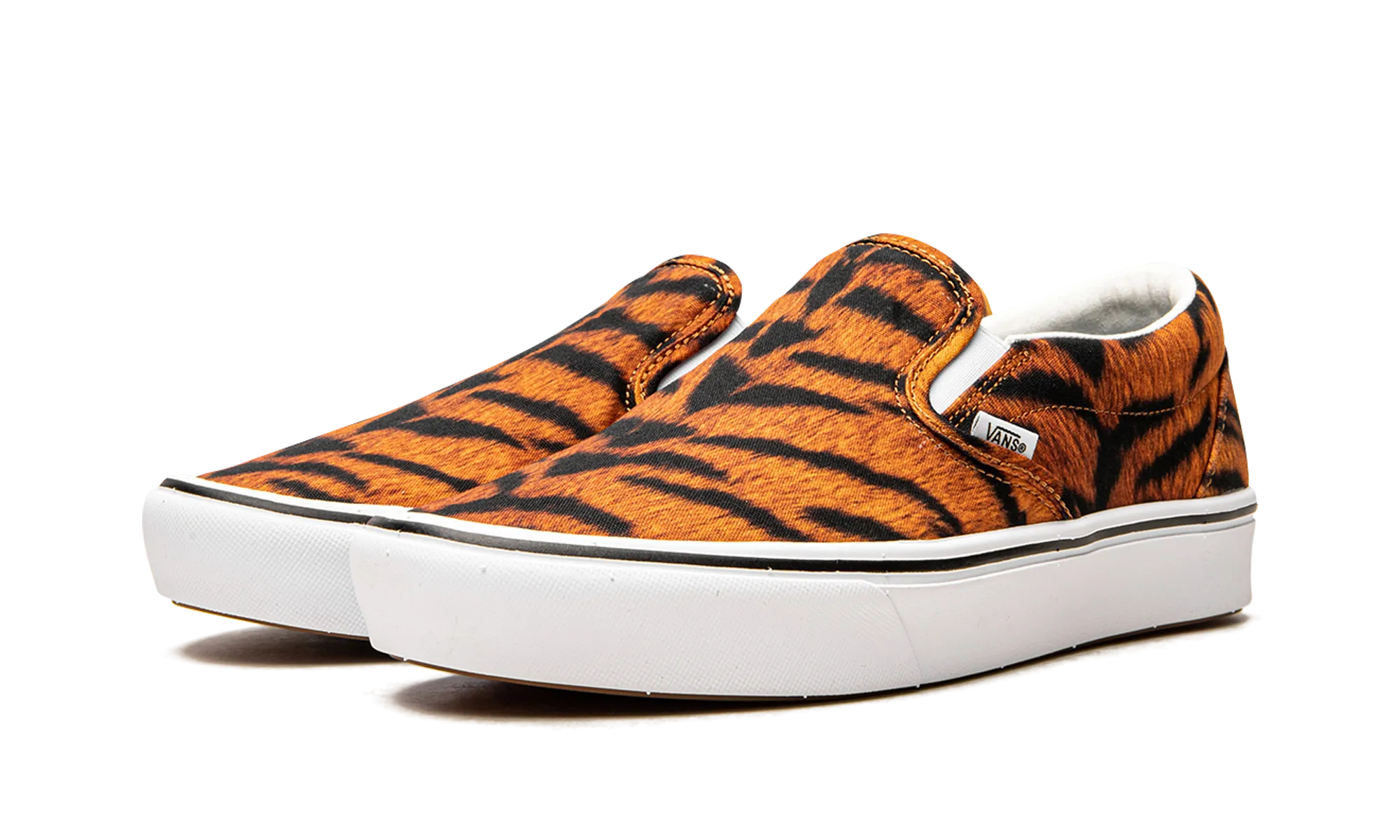 Soft Elastic Collar Low Profile Comfycush Slip-On "Tiger"