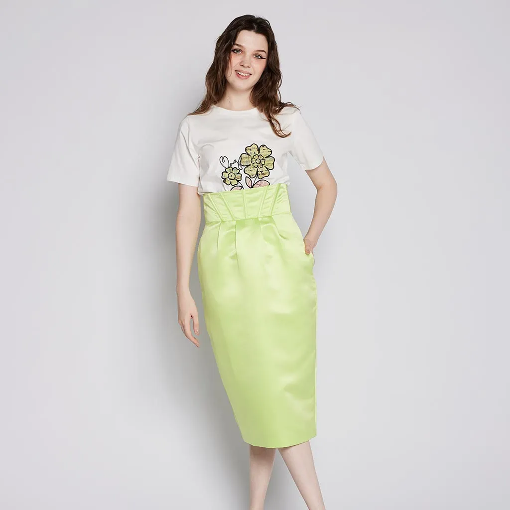 Corset Midi Skirt Casual Style