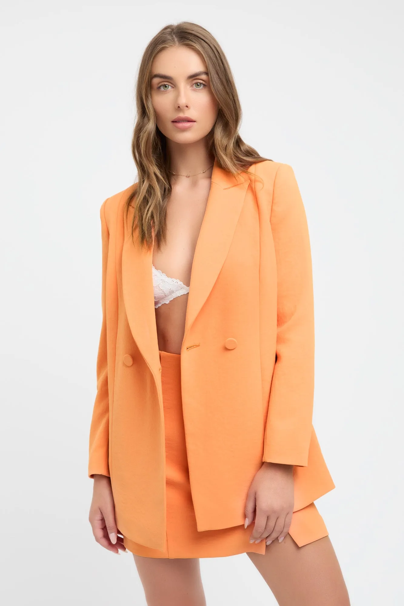 Comfort Focused Design Lux Oversized Blazer
