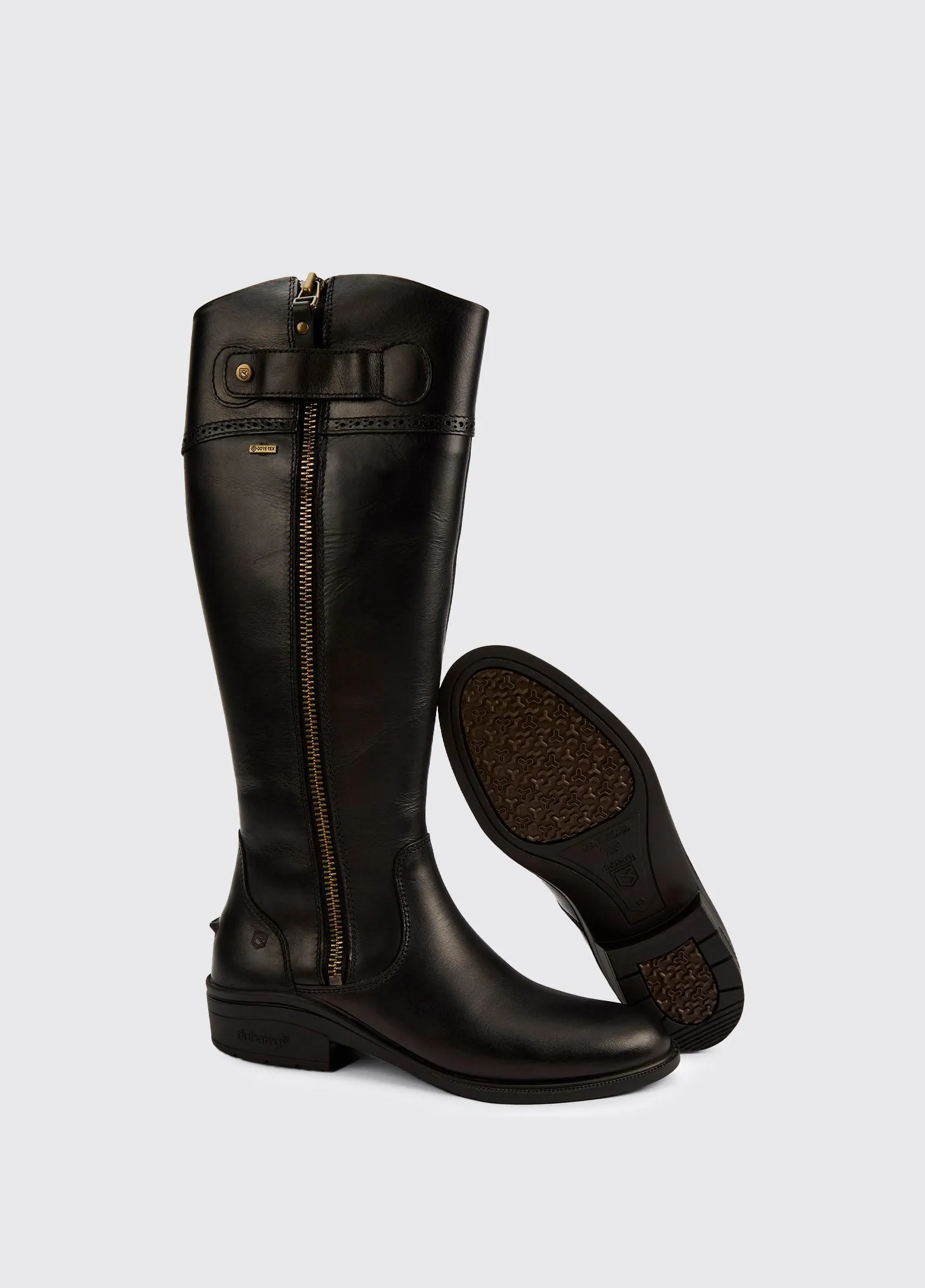 Connemara Tall Crossover Riding Boot - Black Shock-absorbing Seamless Comfort Rough Trail Hiker