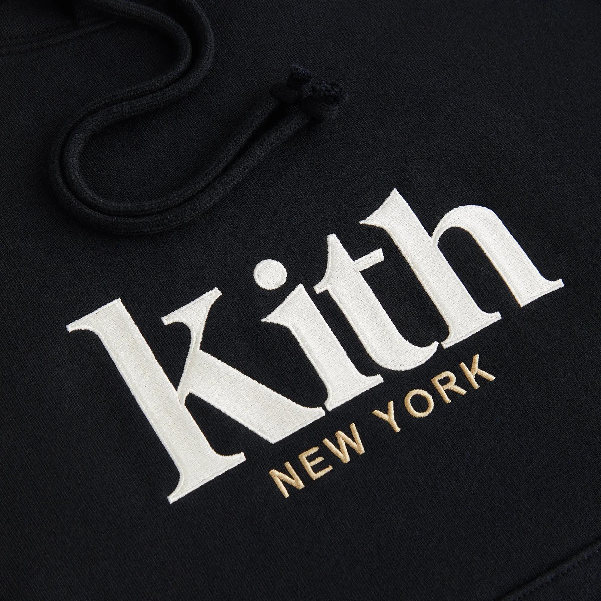 Kith Women Jane New York Hoodie II - Black Core Chic City Casual
