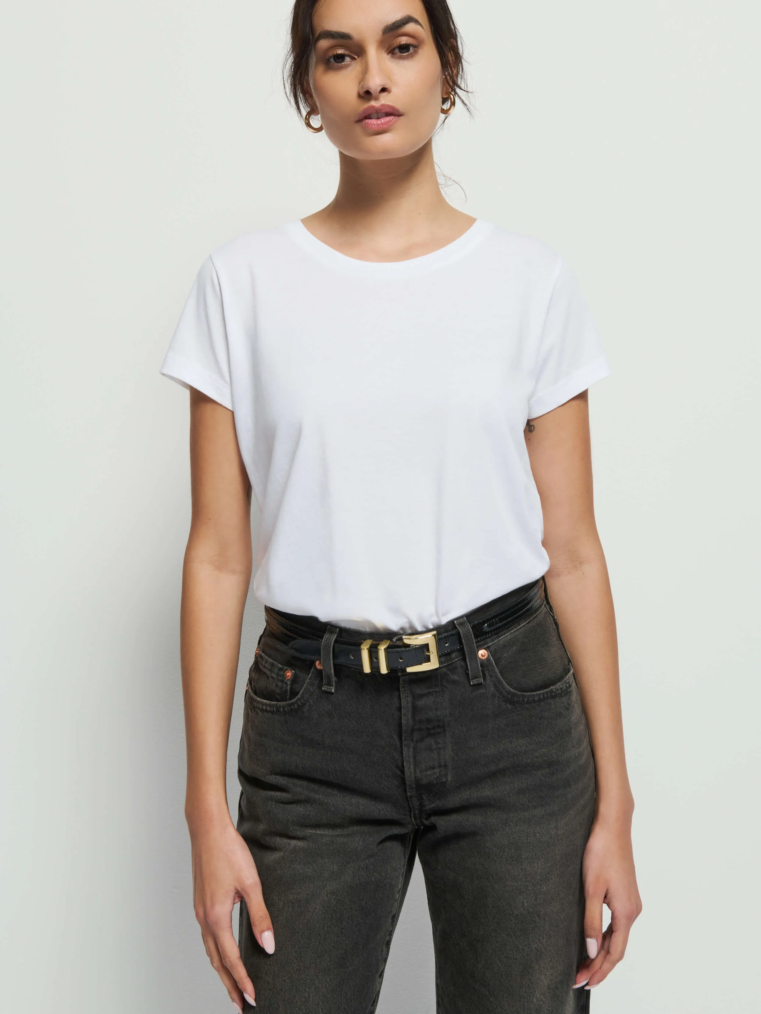 Eco-friendly Polka Dot Pattern Goldie Tee