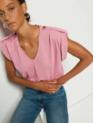 Cooper V-Neck Tank Perfect For Relaxing Autumn Wear