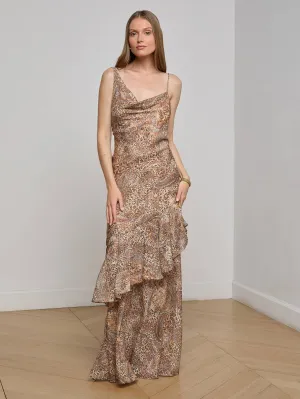 Viola Silk Gown Subtle Look