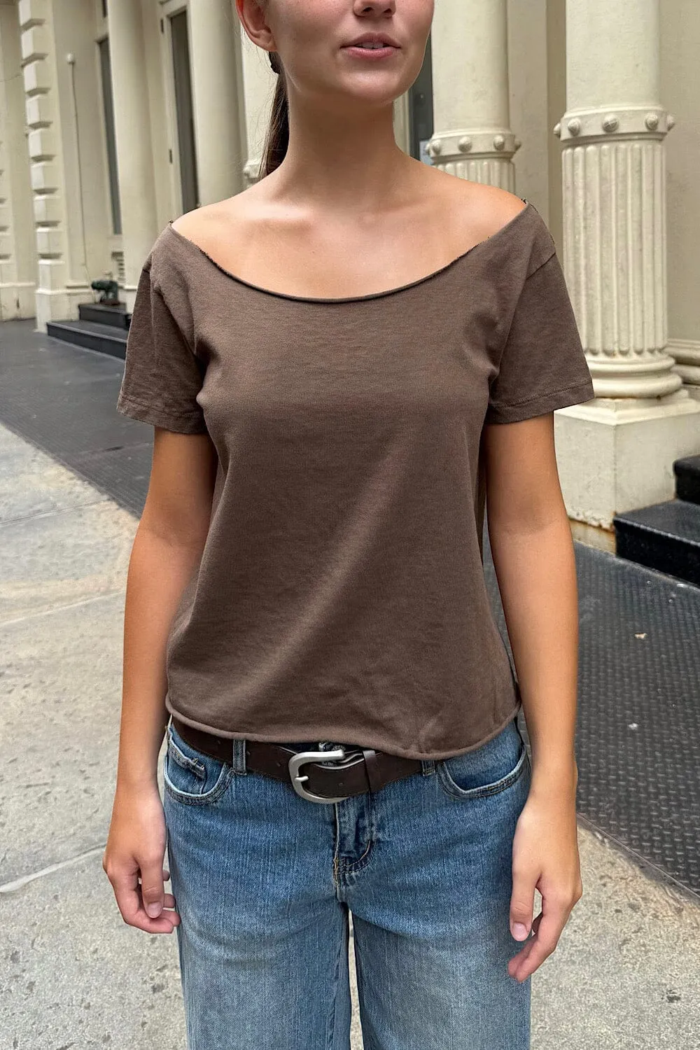 Wide Neck Opening Classic Comfort Robyn Top
