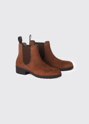Waterford Ladies' Ankle Boot - Walnut Effortless Style