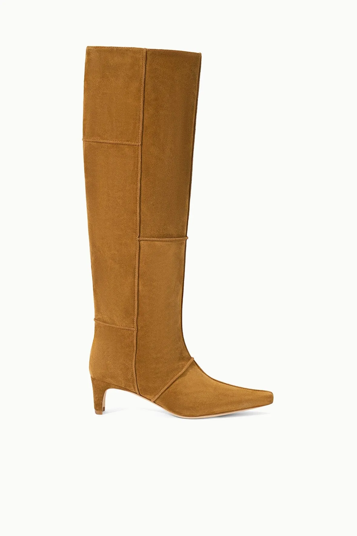 WALLY BOOT | PATCHWORK TAN SUEDE Buckle Shine Thermal regulation