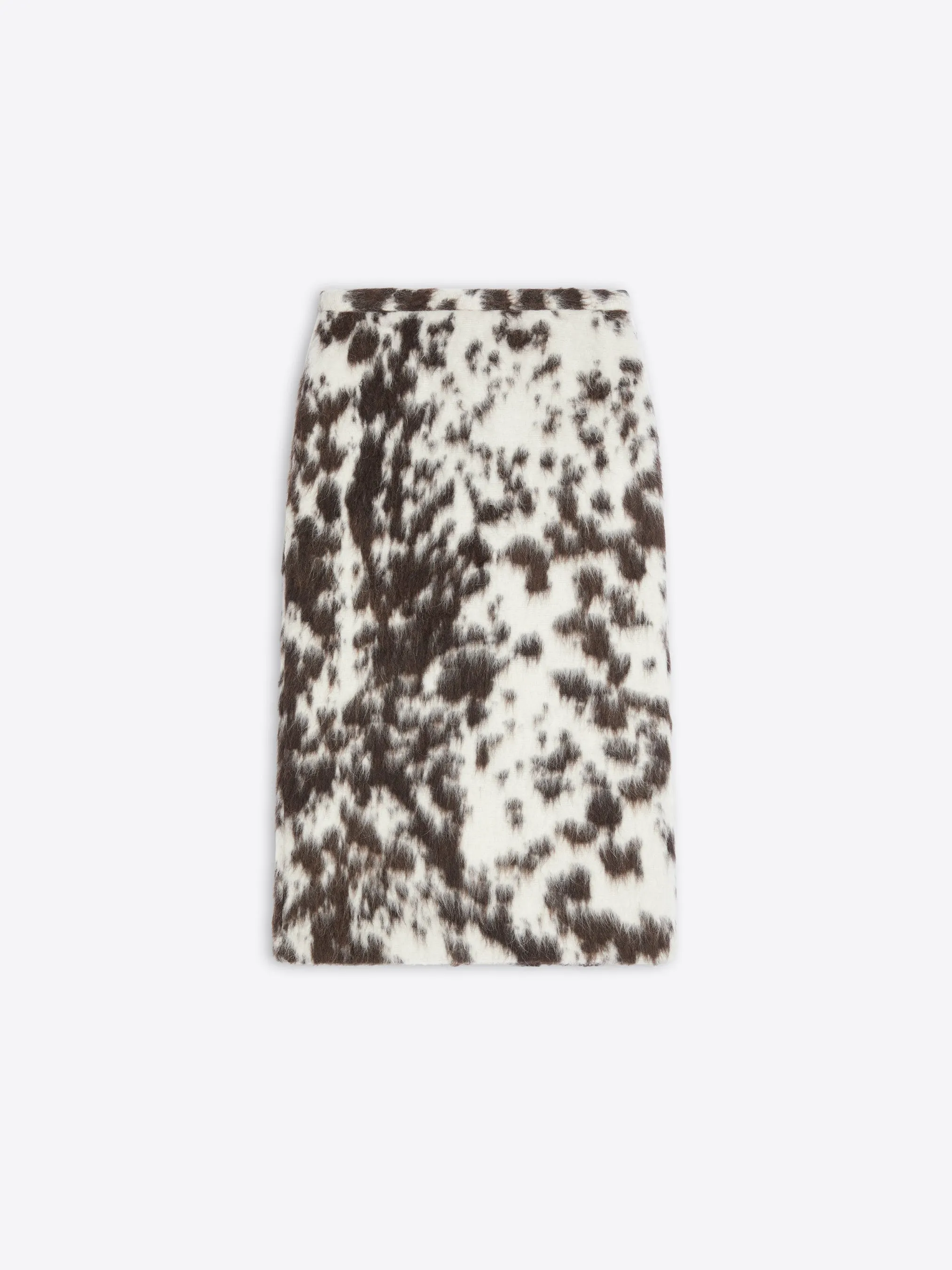 Cowhide print skirt Core Collection