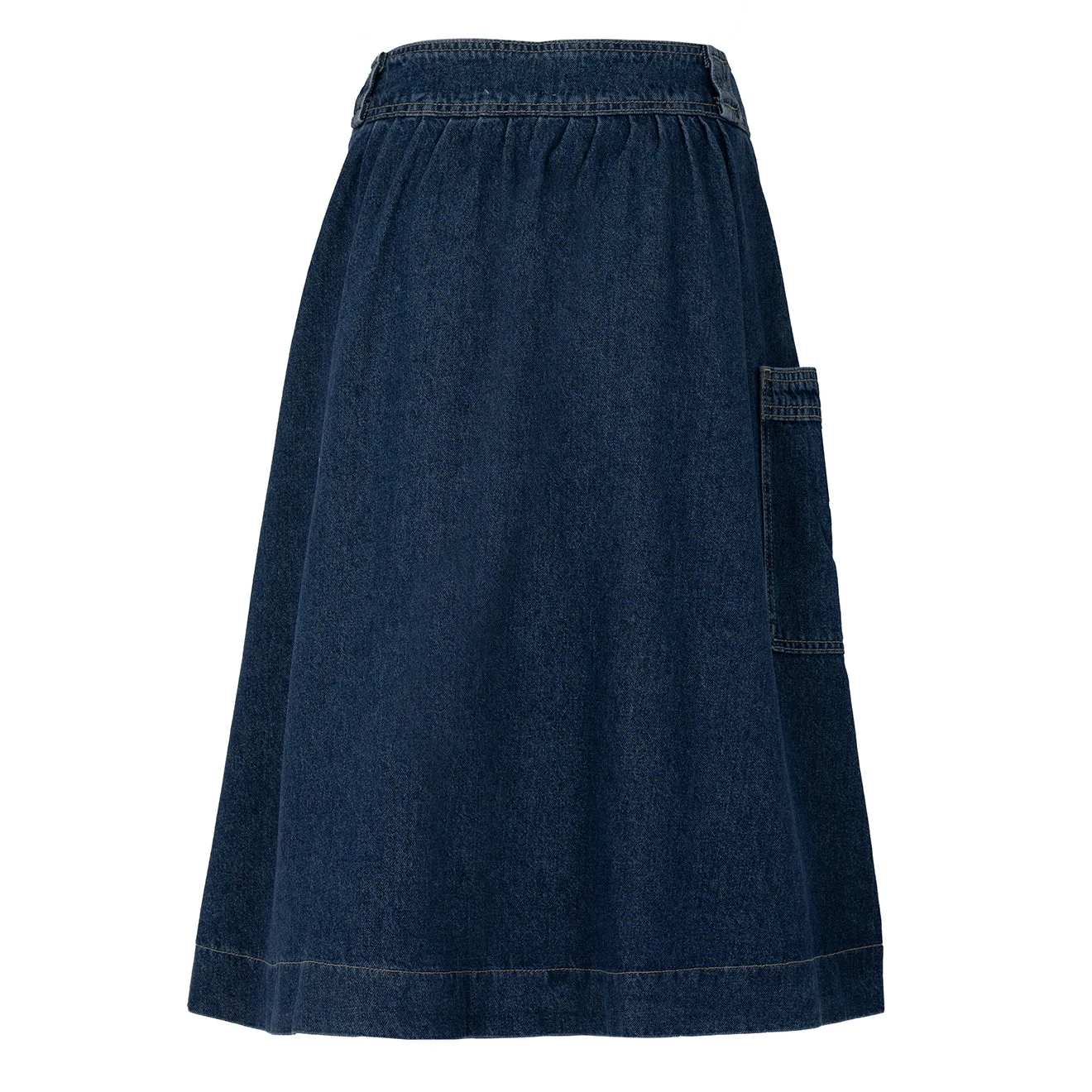 Damson Madder Hollis Midi Skirt Dallas Wash Odor control