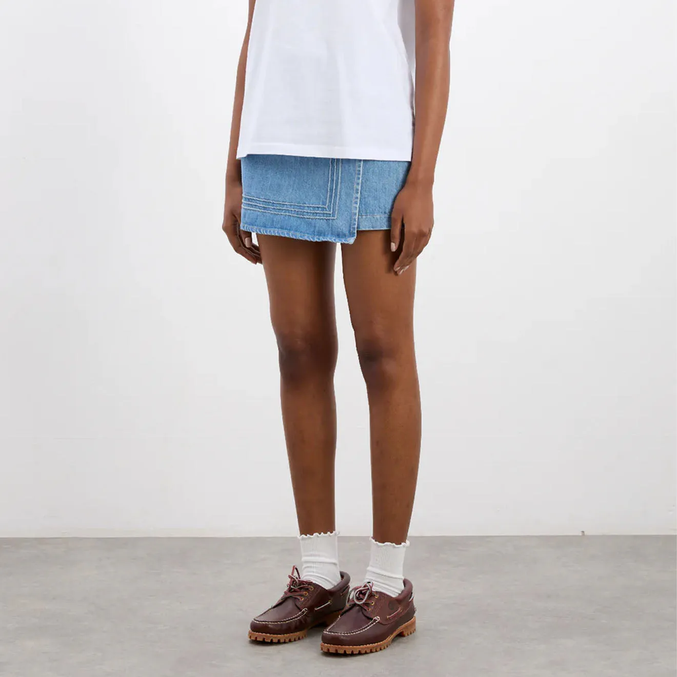 Breezy Edge Damson Madder Rory Skort River Wash